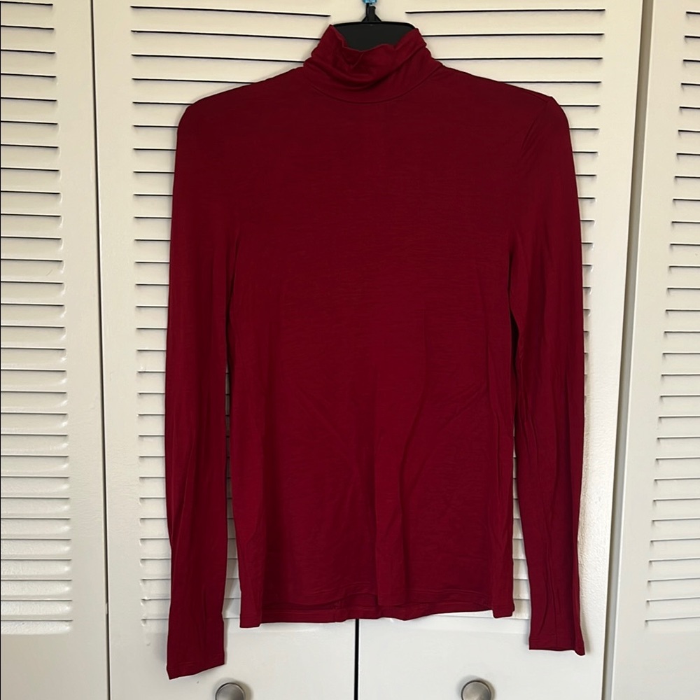 Zara thin viscose  Turtleneck Top